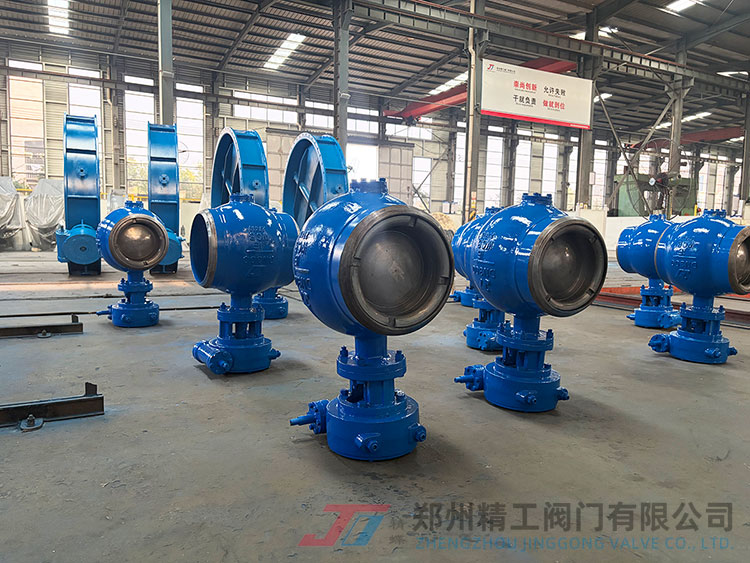 【产品发货】DN65‑DN400双偏心焊接半球阀批量完工，服务城市集中供热管网项目
