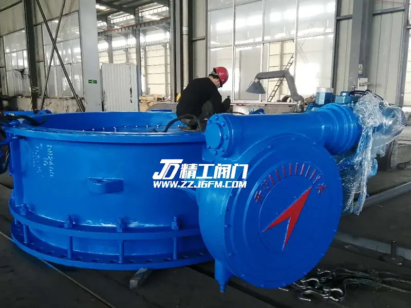 精工阀门DN2400大口径伸缩蝶阀通过双向压力测试