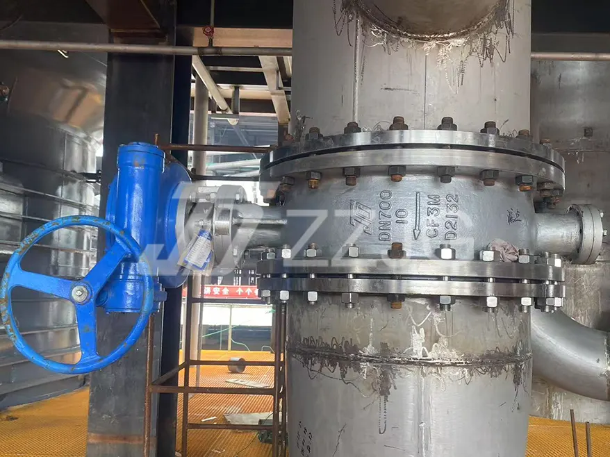 金大地化工球阀旋球阀项目