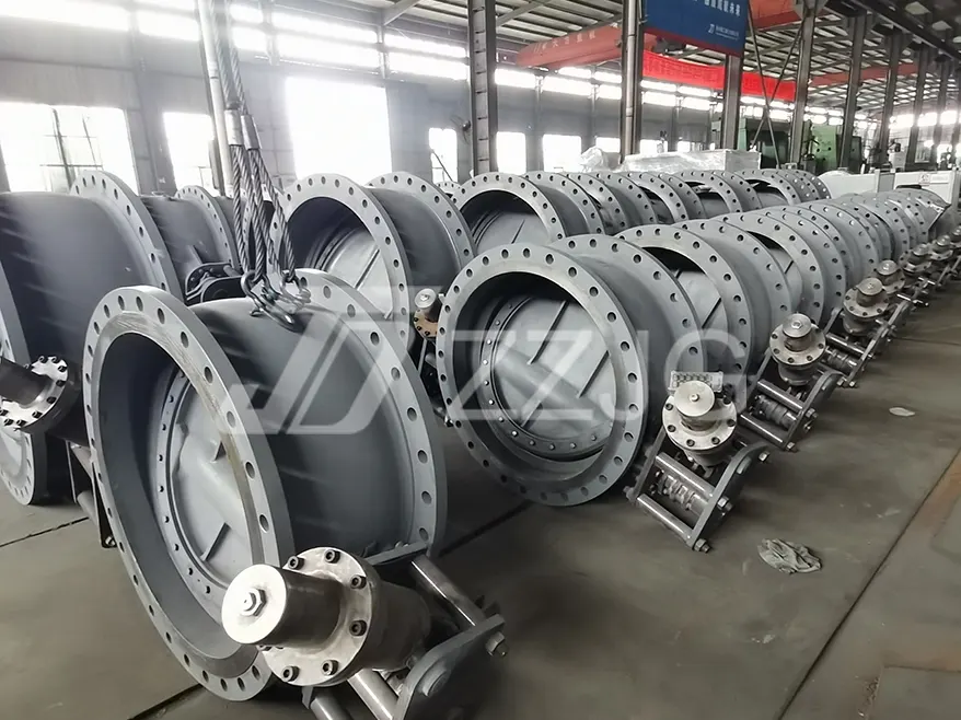 山东日照钢铁金属硬密封蝶阀项目 - 3