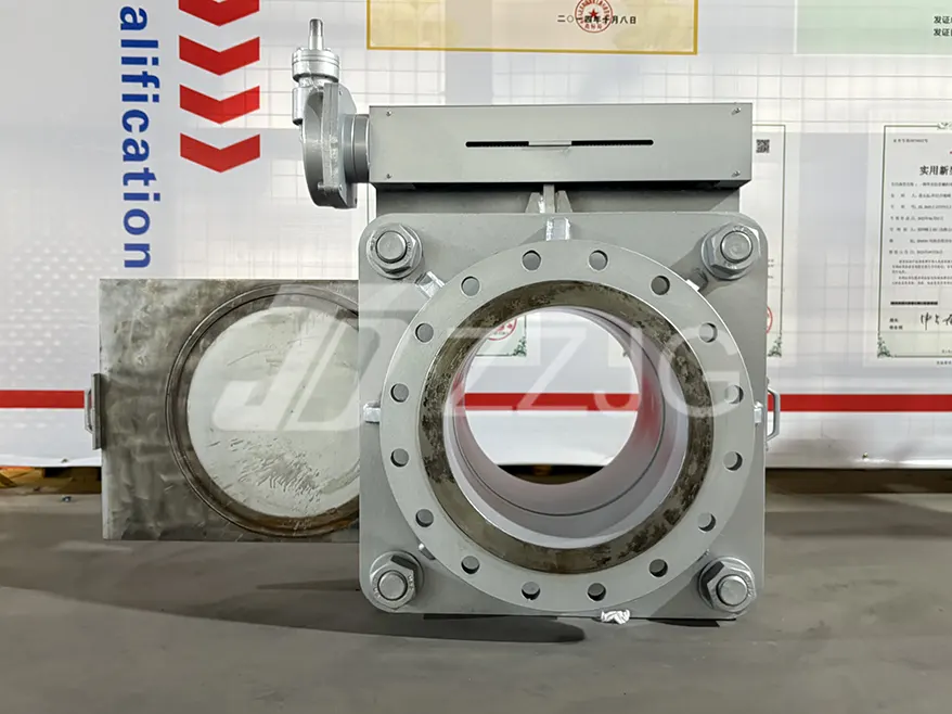 山东莱芜钢铁多叶蝶阀插板阀项目 - 2