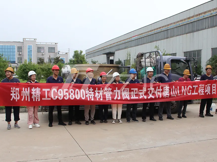 河北唐山LNG工程特材管力阀项目