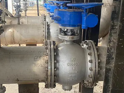 半球阀在联碱项目的应用