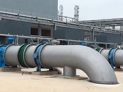 循环水泵站中的管力阀