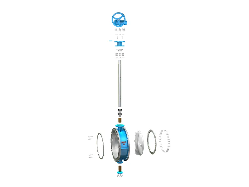 三偏心多层次蝶阀 - 4