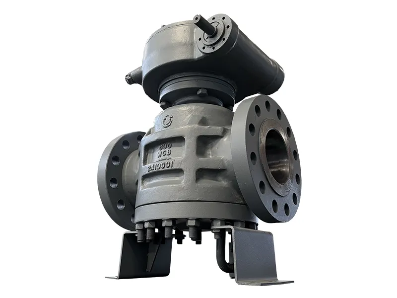 倒装油密封压力平衡式旋塞阀