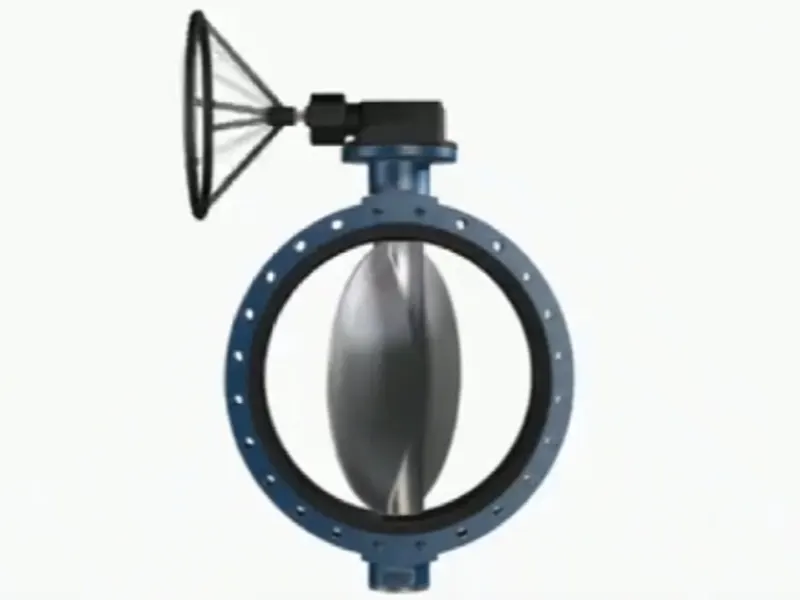 中线软密封蝶阀 - 5